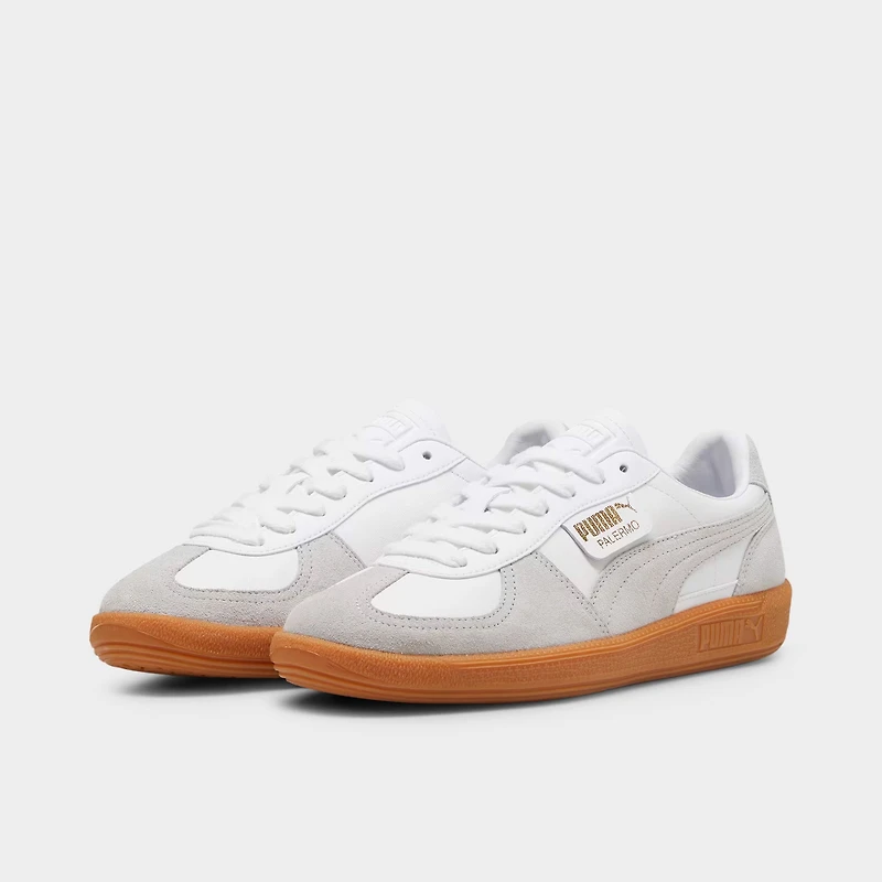 PUMA Palermo Leather White / Tan