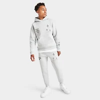 Supply & Demand Juniors' Vito Pullover Hoodie / Light Grey