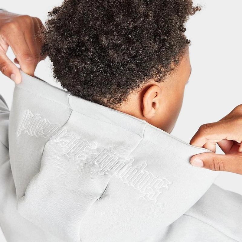 Supply & Demand Juniors' Vito Pullover Hoodie / Light Grey