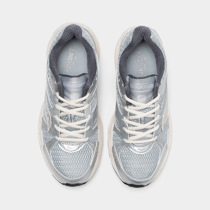 Saucony Women's Ride Millennium Silver / Cream