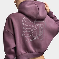 Supply & Demand Women's Stead Boxy Fullzip Hoodie / Huckleberry