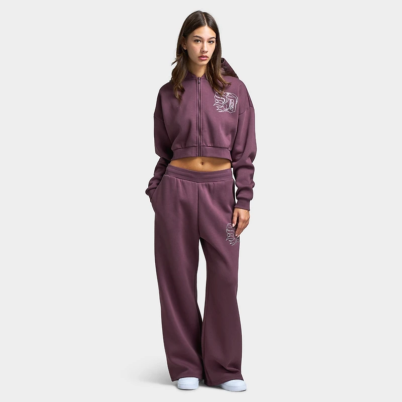 Supply & Demand Women's Stead Boxy Fullzip Hoodie / Huckleberry