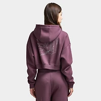 Supply & Demand Women's Stead Boxy Fullzip Hoodie / Huckleberry