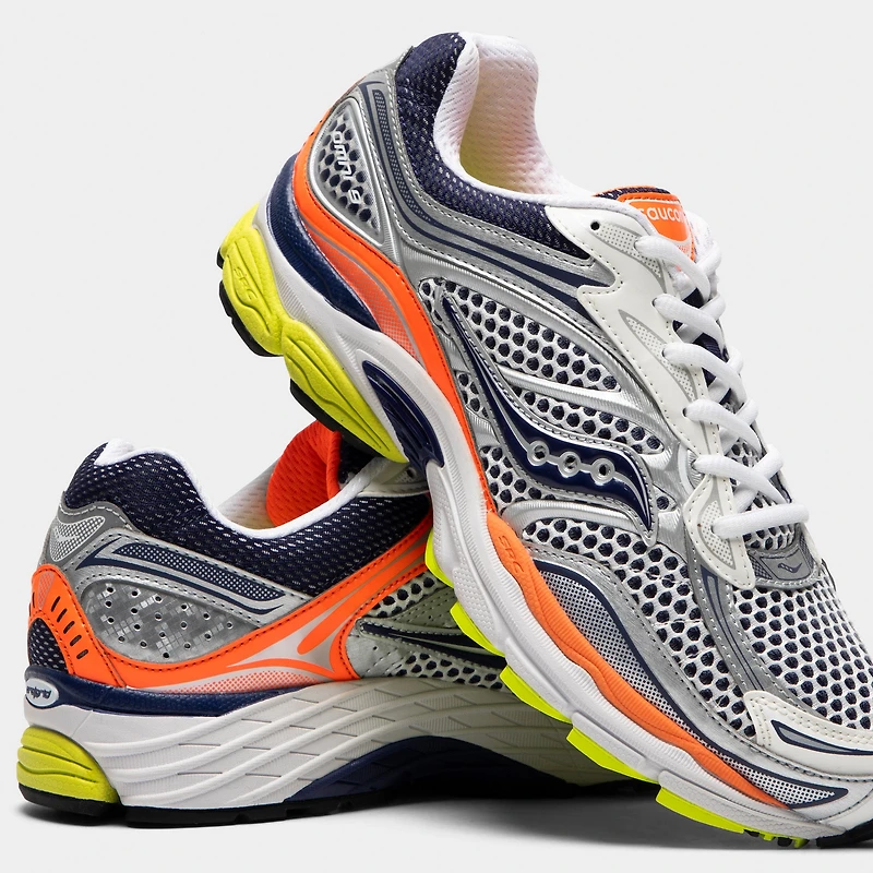 Saucony Omni Grid OG Silver / Navy - Orange