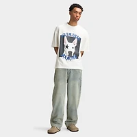 Criminal Damage T-shirt  Star Dog / Blanc Cassé