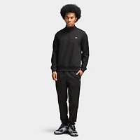 Lacoste Double Knit Half Zip Sweater / Black
