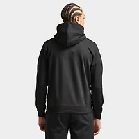 Lacoste Double Knit Overhead Hoodie / Black