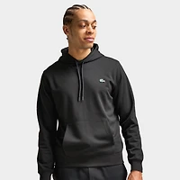 Lacoste Double Knit Overhead Hoodie / Black