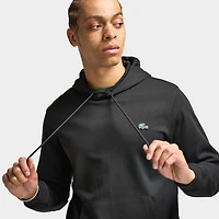 Lacoste Double Knit Overhead Hoodie / Black