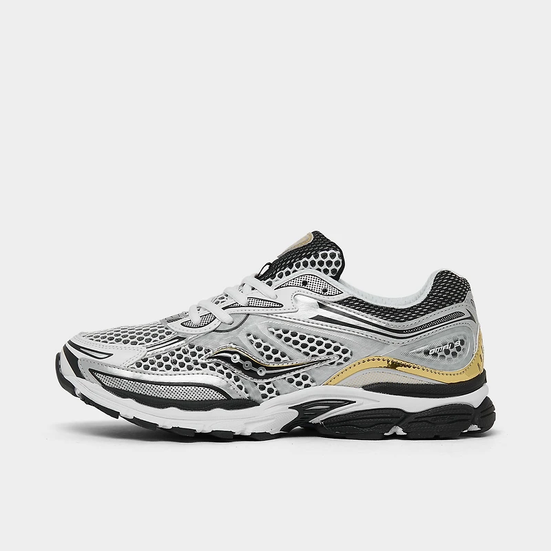 Saucony Juniors' Omni 9 White / Gold - Silver