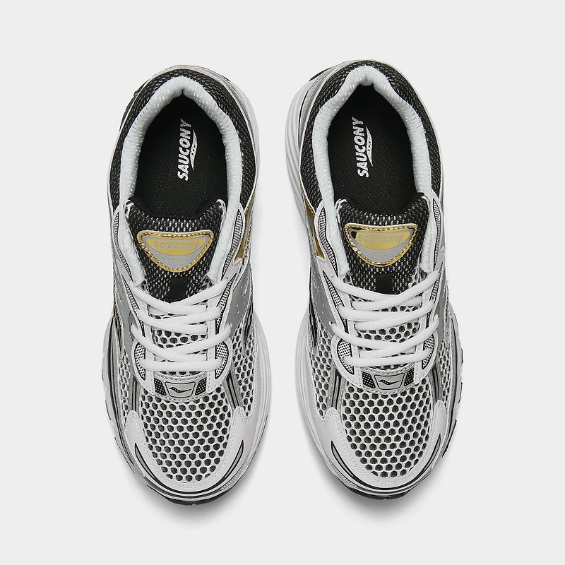 Saucony Juniors' Omni 9 White / Gold - Silver
