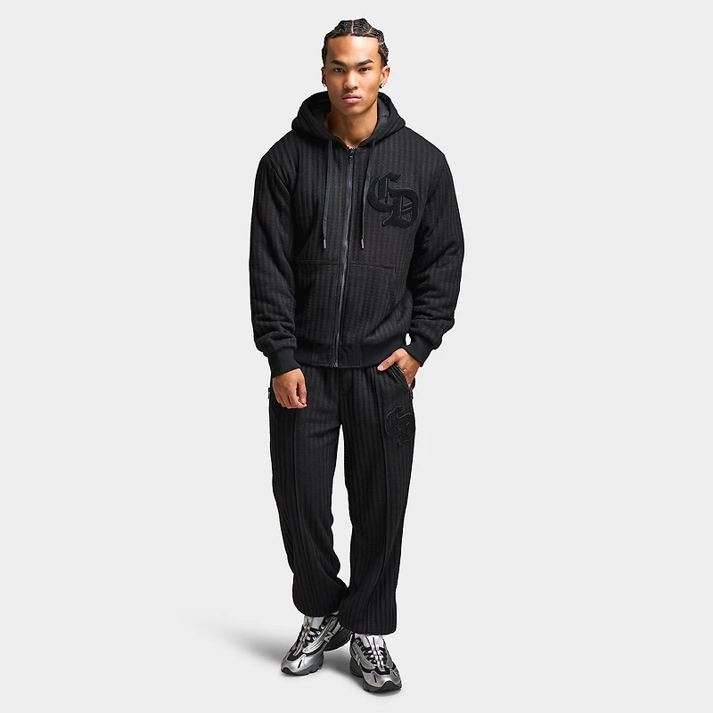 Criminal Damage Stanford Knitted Hoodie / Black