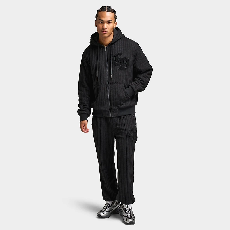 Criminal Damage Stanford Pantalon Jogger Tricoté / Noir