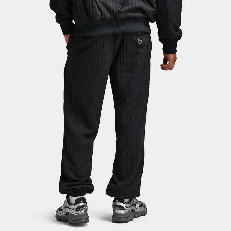 Criminal Damage Stanford Pantalon Jogger Tricoté / Noir