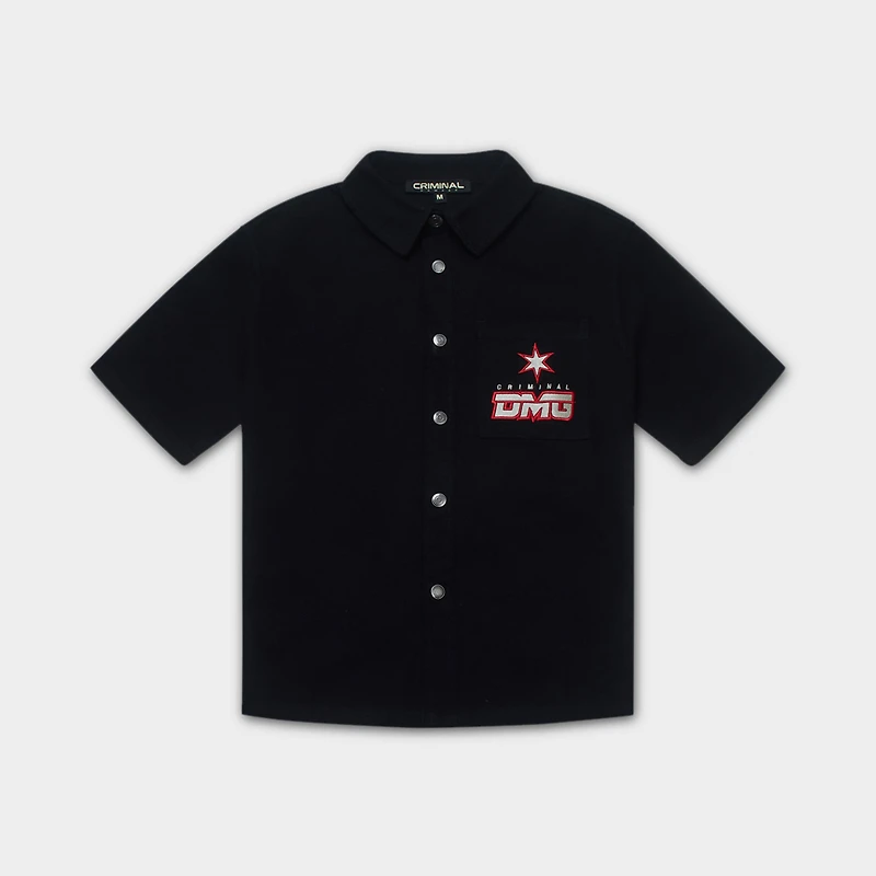 Criminal Damage Star Logo Shirt / Black