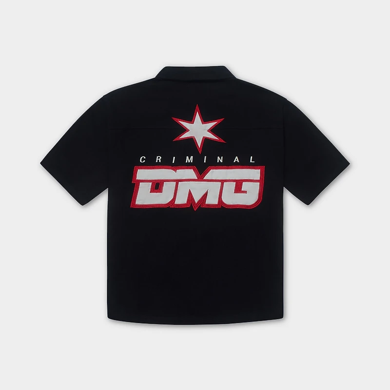 Criminal Damage Star Logo Shirt / Black
