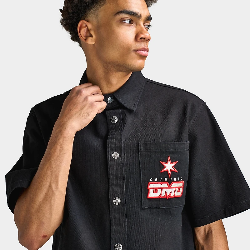 Criminal Damage Star Logo Shirt / Black