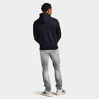 Fred Perry Fabric Blocked Zip Through Sweatshirt / Black