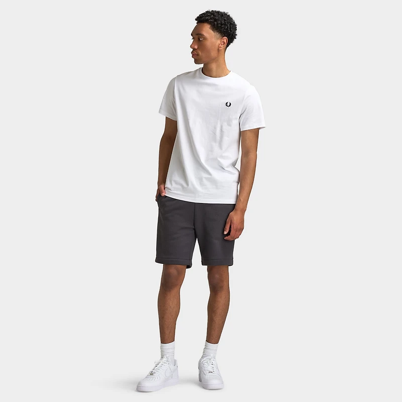 Fred Perry T-shirt à motif géométrique court / Blanc