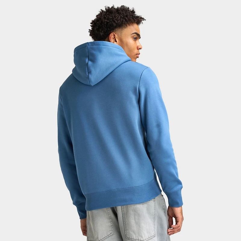Fred Perry Badge Hoodie / Ace Blue
