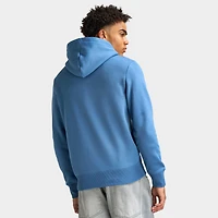 Fred Perry Badge Hoodie / Ace Blue