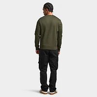 Fred Perry Badge Sweatshirt / Olive Mint