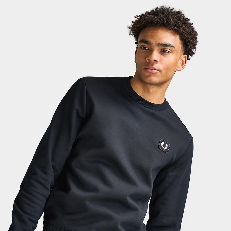 Fred Perry Badge Sweatshirt / Black