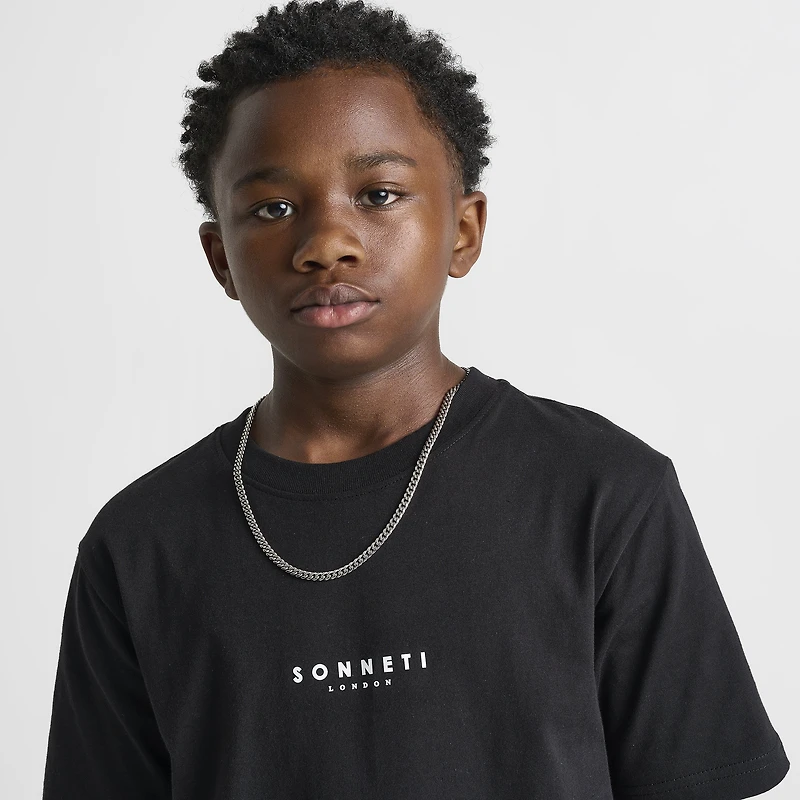 Sonneti Junior Garçons London T-shirt / Noir