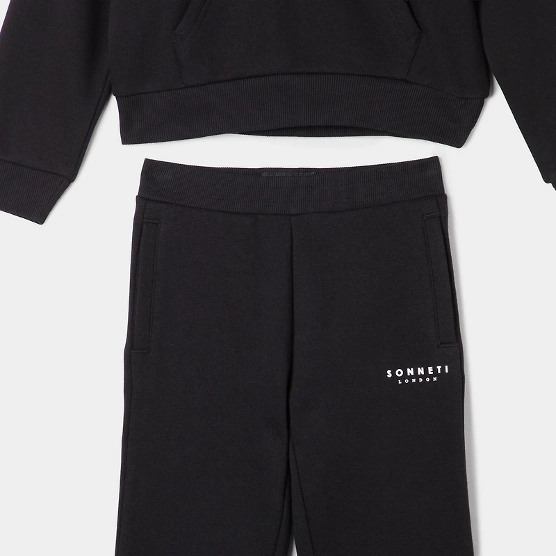 Sonneti enfants Ensemble Chandail à capuche London / Noir