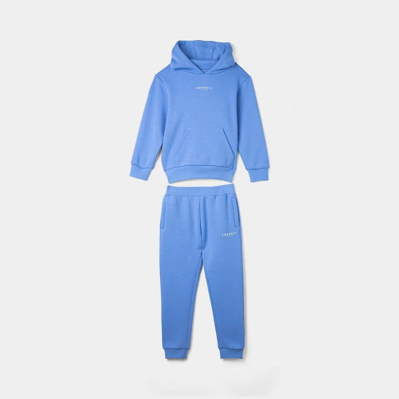 Sonneti Children's London Hoodie Set / Blue Marina