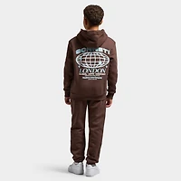 Sonneti Juniors' Global Fleece Pullover Hoodie / Chocolate Brown