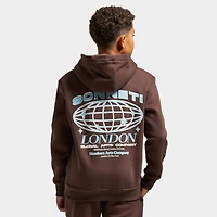 Sonneti Juniors' Global Fleece Pullover Hoodie / Chocolate Brown