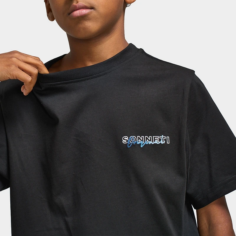 Sonneti Juniors' Concept T-Shirt / True Black