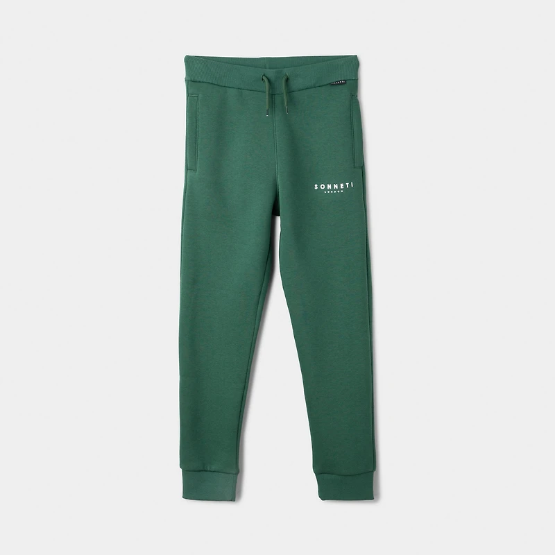 Sonneti Juniors' London Fleece Joggers / Dark Green