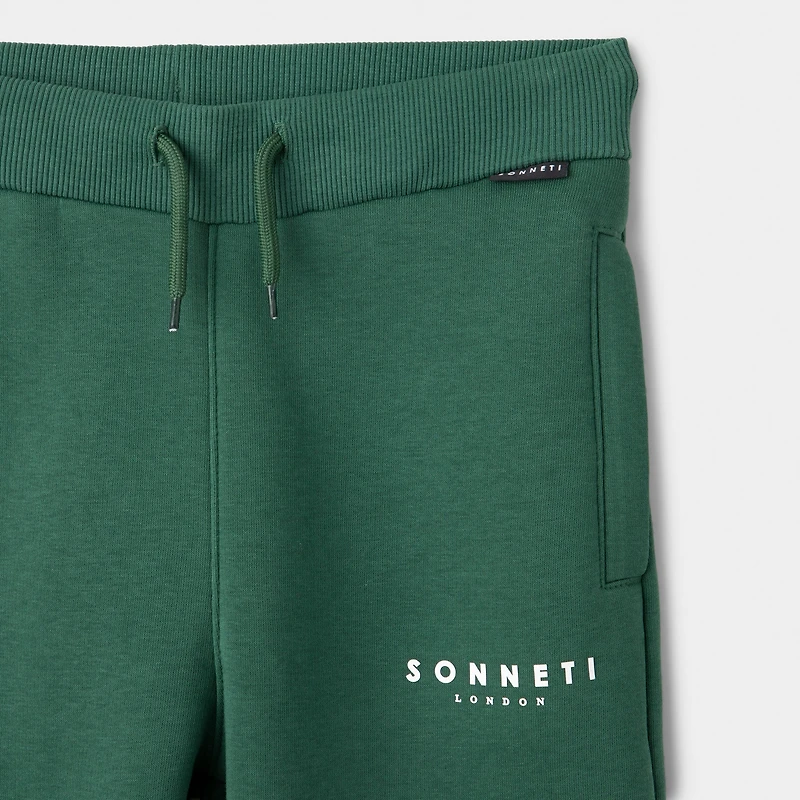 Sonneti Juniors' London Fleece Joggers / Dark Green