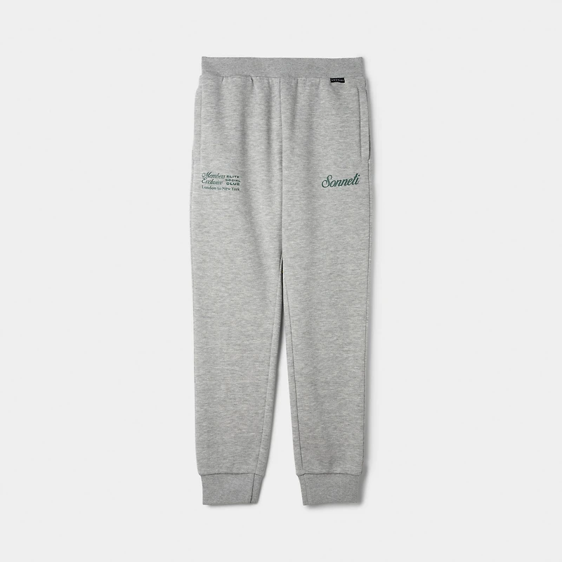 Sonneti Juniors' Club Joggers / Light Heather Grey