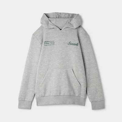 Sonneti Juniors' Club Hoodie / Light Heather Grey