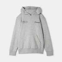 Sonneti Juniors' Club Hoodie / Light Heather Grey