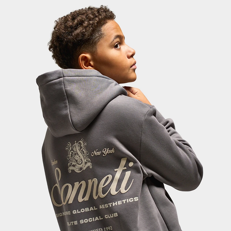 Sonneti Juniors' Club Fleece Pullover Hoodie / Castlerock