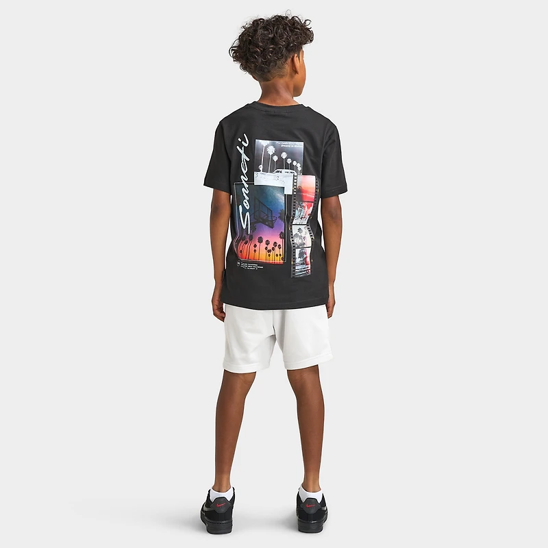 Sonneti Junior Carçons T-shirt Photo / Noir Véritable