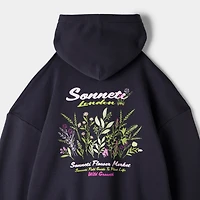 Sonneti Junior Filles Chandail à Capuchon Fleuri  / Gris