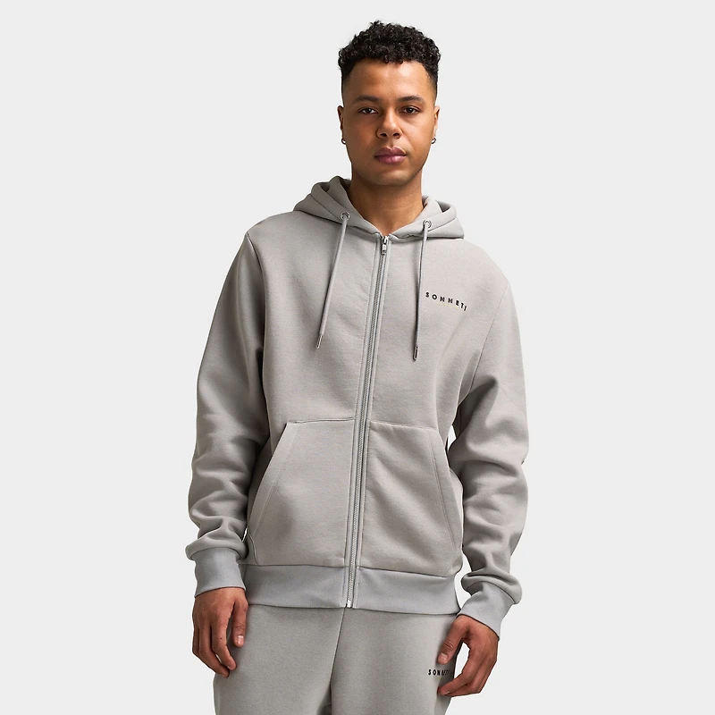 Sonneti London Full-Zip Hoodie / Formal Grey