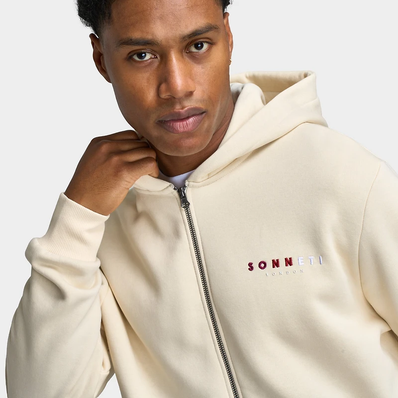 Sonneti Hare Full Zip Hoodie / Cream