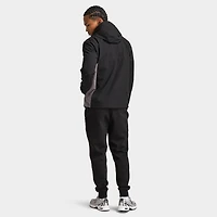 Sonneti Calvin Lightweight Jacket Black / Castlerock - Red