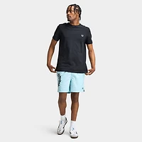 Fred Perry Side Laurel Swimshorts Ball Boy Blue / Anchor Grey