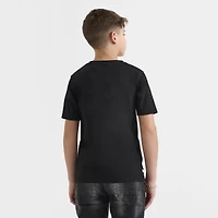Supply & Demand Junior Boys' Feller Tee Black / Chinese Red