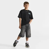 Supply & Demand Junior Boys' Timber Shorts / Washed Black Denim