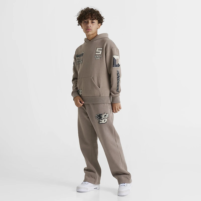 Supply & Demand Juniors' Urban Open Hem Pants / Driftwood