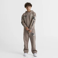 Supply & Demand Juniors' Urban Pullover Hoodie / Driftwood