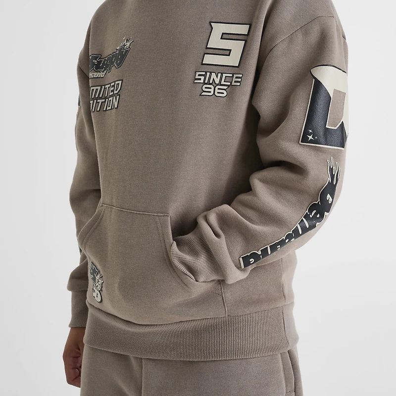 Supply & Demand Juniors' Urban Pullover Hoodie / Driftwood